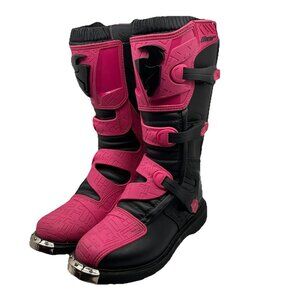 Thor Blitz XP MX Women's 10 Motocross Dirt Bike Off Road Riding Boots Pink Black